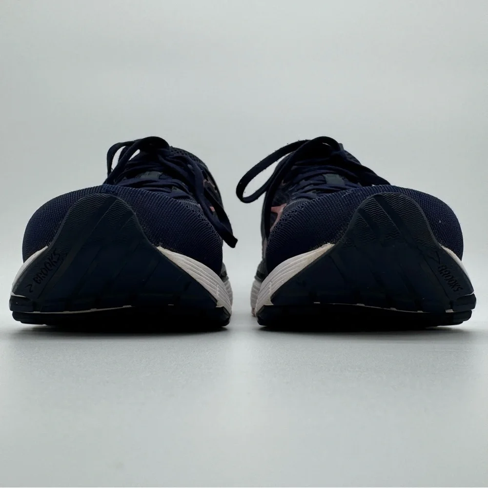 Brooks Beast 20 Navy Blue/Red Athletic Sneaker Size 10 - Picture 2 of 12